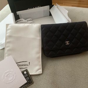 Chanel wallet on a chain